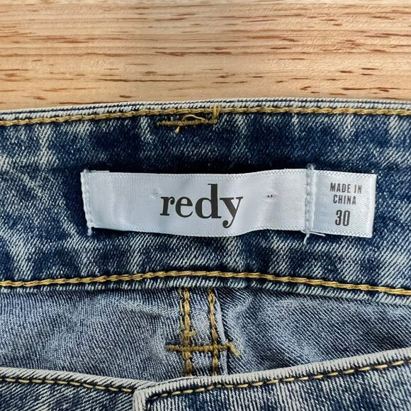 Redy High Rise Flare Jeans Medium Wash Womens Size 30 New - Picture 8 of 10